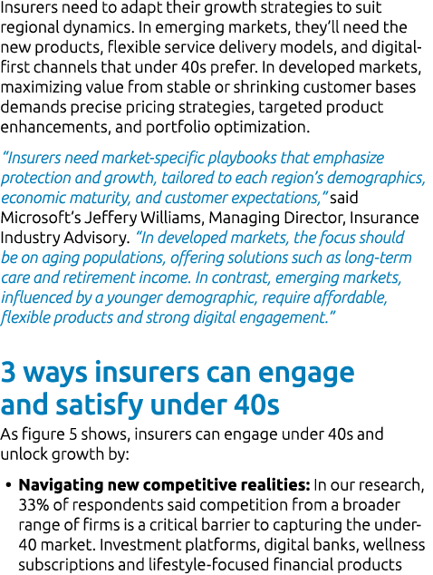 Insurers need to adapt their growth strategies to suit regional dynamics. In emerging markets, they’ll need the new p...