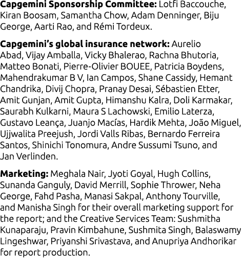 Capgemini Sponsorship Committee: Lotfi Baccouche, Kiran Boosam, Samantha Chow, Adam Denninger, Biju George, Aarti Rao...