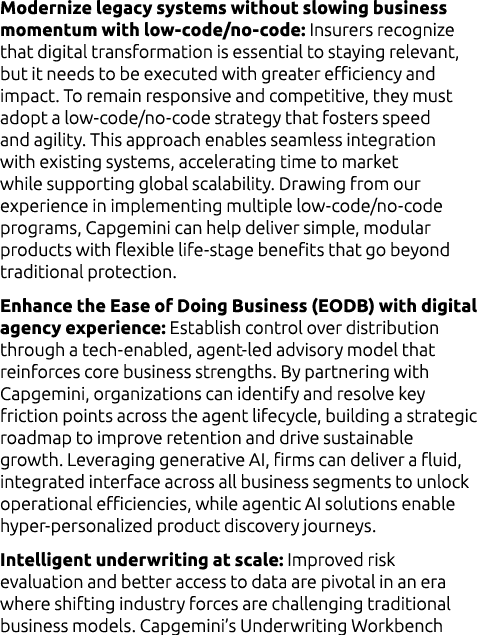 Modernize legacy systems without slowing business momentum with low code/no code: Insurers recognize that digital tra...