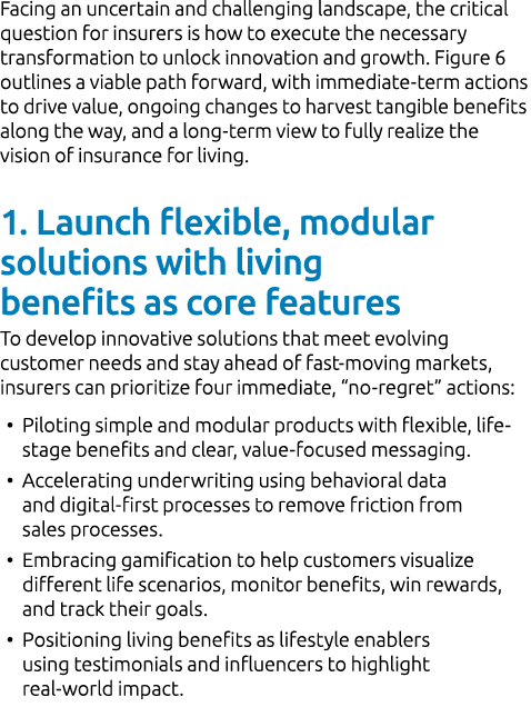 Facing an uncertain and challenging landscape, the critical question for insurers is how to execute the necessary tra...
